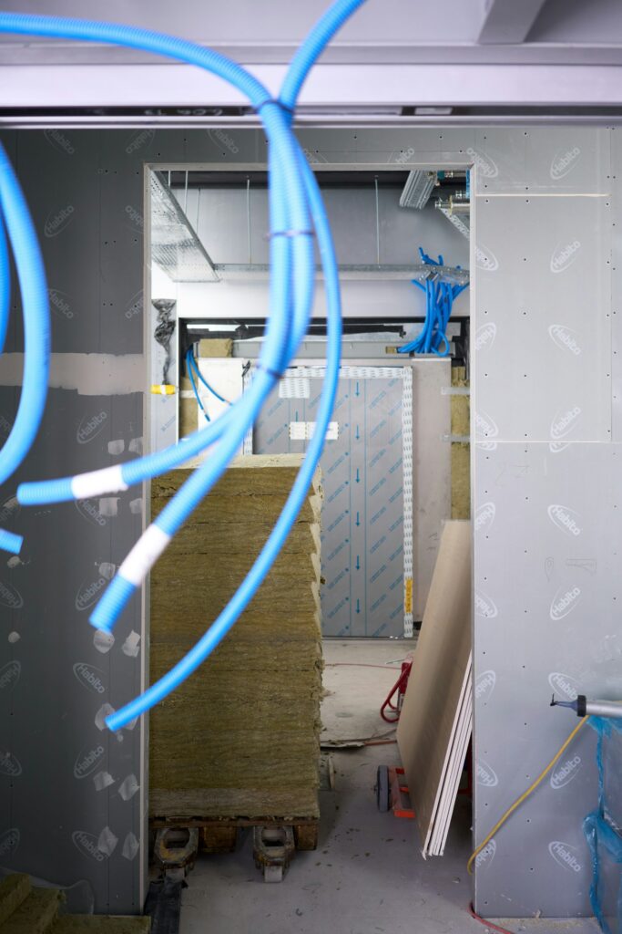 Aislamiento térmico durante una obra de rehabilitación de vivienda